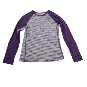 Icebreaker Merino Purple Layering Top